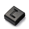 Ion Plating(IP) 304 Stainless Steel Square Slide Charms STAS-L132-23L-B-2