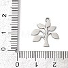 201 Stainless Steel Pendants STAS-F316-15P-3