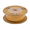 Eco-Friendly Dyed Round Nylon Cotton Braided Cords Threads OCOR-L001-821-308-2