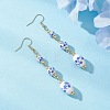 Brass Dangle Earrings EJEW-JE06739-01-1