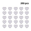 Handmade Gifts Ideas for Valentines Day 304 Stainless Steel Stamping Blank Tag Pendants STAS-PH0010-20-2