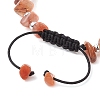 Gemstone Braided Bead Bracelets for Women BJEW-JB11107-5