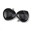 Natural Banded Agate Pendants GG-K002-12A-16-2