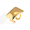 304 Stainless Steel Cuff Open Rings for Women RY6041-2-3