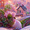 DIY Scenery Theme Diamond Painting Kits DIAM-PW0004-065E-1