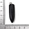 Synthetic Blue Goldstone Pointed Pendants G-F820-12D-3