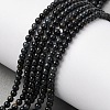 Natural Blue Tiger Eye Beads Strands G-Z116-A08-3mm-1