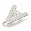Non-Tarnish 201 Stainless Steel Charms STAS-C021-06P-A-3