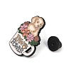 PAW POWER Colorful Enamel Pins JEWB-L027-04EB-02-3