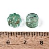 Handmade Gold Sand Lampwork Beads LAMP-Q039-08E-4
