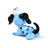 Handmade Lampwork Pendants LAMP-T025-08M-3