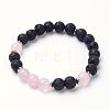 Gemstone Stretch Bracelets BJEW-JB02754-2