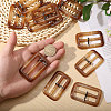 30Pcs Resin Rectangle Buckles FIND-CA0011-64-3