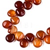 Natural Red Agate Beads Strands G-T138-123-3