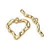 Brass Toggle Clasps KK-Z121-20G-2