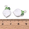 Alloy Enamel Pendants ENAM-Q003-17P-3