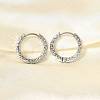 Non-Tarnish 304 Stainless Steel Grooved Hoop Earrings EJEW-M218-01B-P-4