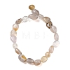 Natural Grey Agate Beads Strands G-C286-A22-2