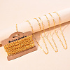 Brass Paperclip Chains CHC-R134-G-6