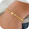 Alloy Beads Stretch Bracelets for Women FS-WG09F24-14-1