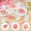 200Pcs 2 Colors 3D Foam Rose Ornament Accessories DIY-CP0008-67-6