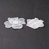 Polyester Lace Embroidery Sewing Ornament Accessories DIY-XCP0001-91-3