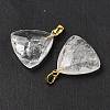 Natural Quartz Crystal Pendants G-L614-D04-G05-2