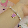 Mother's Day Alloy Enamel Charm Bracelets FS-WGE9C02-03-2