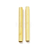 Brass Tube Beads KK-B120-03K-P-1