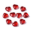Transparent Spray Painted Glass Beads LS-X-GGLA-S054-012A-02-1