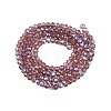 Electroplate Glass Beads Strands EGLA-A044-T2mm-L07-2