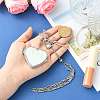 Stainless Steel Portable Lipstick Pouch Pendant Decorations HJEW-FS00109-5