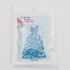 Transparent Colours Rainbow Glass Bugle Beads X-TSDB6MM163-2