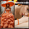 60Pcs Halloween Opaque Resin Beads RESI-SC0036-67-6