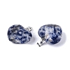 Natural Blue Spot Jasper Pendants G-N362-05P-08-2