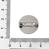 304 Stainless Steel Brooch Cabochon Settings STAS-E547-08I-P-4