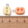 Opaque Resin Pendants FIND-E058-10-3