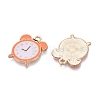 Alloy Enamel Pendants ENAM-Q004-01KCG-11-2