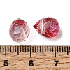 Electroplate Transparent Glass Beads GLAA-A045-05L-3