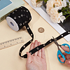 20 Yardcs Cotton Ribbon with Stainless Steel Eyelets OCOR-BC0009-65B-01-3