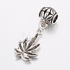 Tibetan Style Alloy European Dangle Charms MPDL-I004-28AS-RS-2
