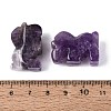 Natural Amethyst Horse Figurine DJEW-N005-01L-3