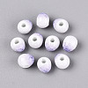 Handmade Crackle Porcelain Beads PORC-Q008-06B-04-1