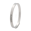 304 Stainless Steel Rhinestone Bangles for Women BJEW-Z092-17P-4