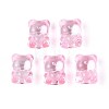 Baking Paint Transparent Glass Beads DGLA-N018-02I-1