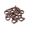 Tibetan Style Alloy Toggle Clasps X-RLF0034Y-NF-2