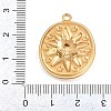 304 Stainless Steel Enamel Pendants LS-STAS-G392-03G-02-3