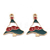 Alloy Enamel Pendants ENAM-S126-055-NR-2