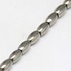 Electroplate Non-magnetic Synthetic Hematite Beads Strands G-J168-6x4mm-01-3