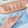 10Pcs Alloy Keychains KEYC-TA0004-76-5